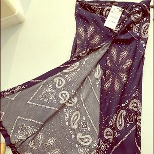Zara bandanna print skirt.New.